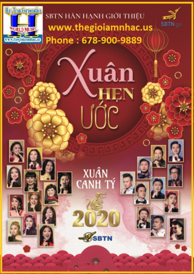 +  DVD Xuân Hẹn Ước-Xuân Canh Tý 2020 (SBTN)